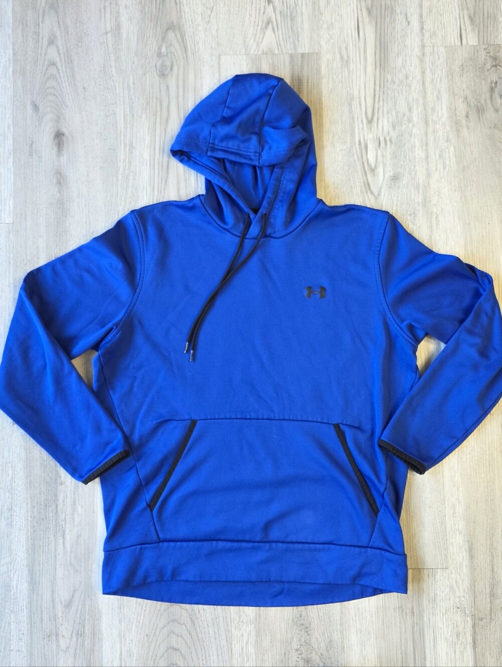Under Armour Men’s Large Blue Armour Fleece Pullover Hoodie